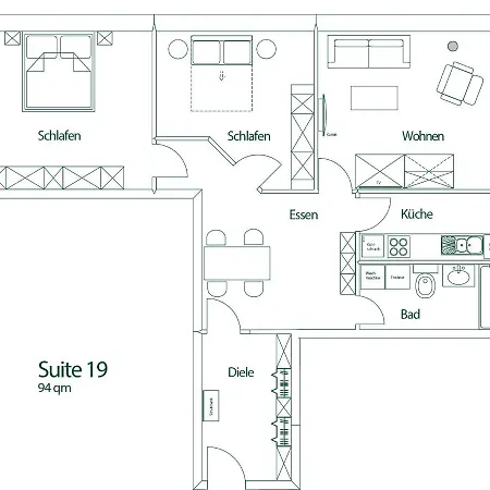 Brauhaus Suite 19 Sebnitz Exterior photo